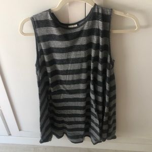 Free people grey striped tank